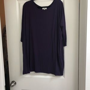 Purple Piko dress